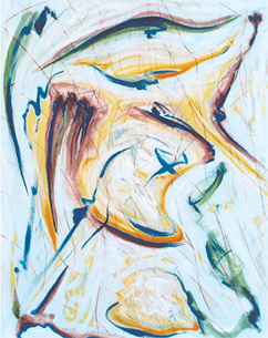 "Irgendwann Irgendwo", 80cm x 100 cm, Öl auf Leinwand, 2010