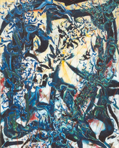 "Grobes und Feines", 80 cm x 100 cm, Öl auf Leinwand, 2007 - 2008