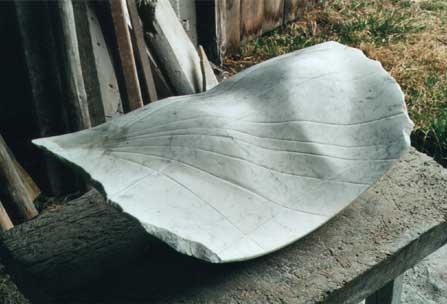 "Ohne Titel", 80 cm x 40 cm x 31 cm, Marmor