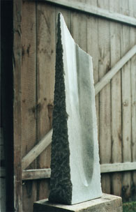 "Ohne Titel", 20 cm x 10 cm x 164 cm, Marmor